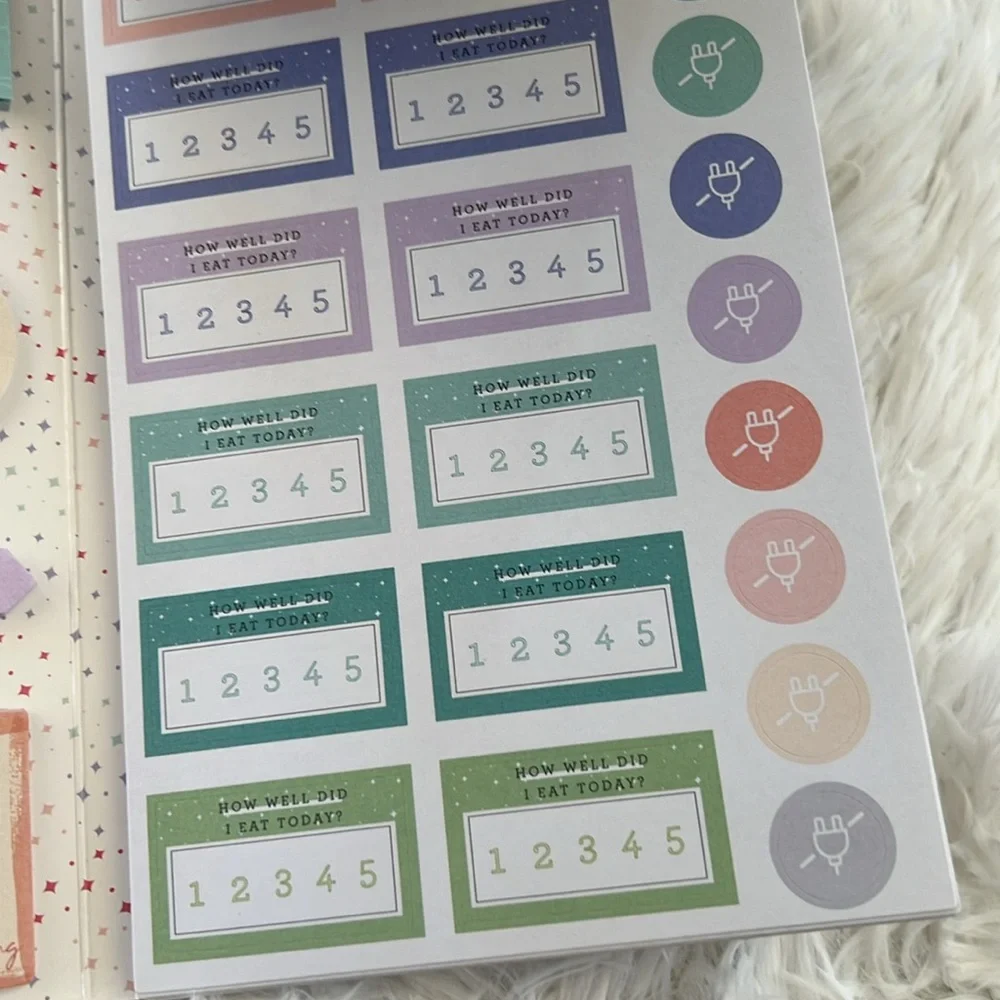 The Happy Planner Wellness Accessory Book